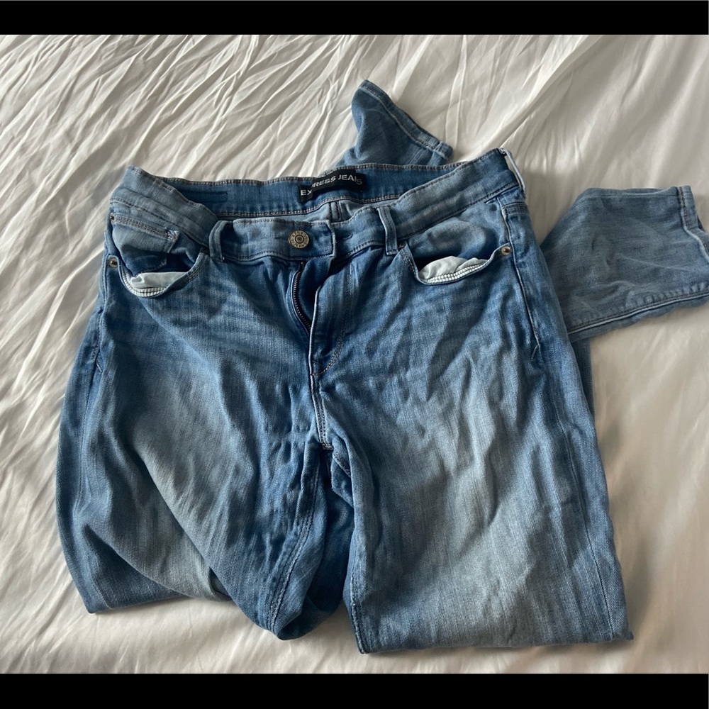 Express Light Wash Jegging